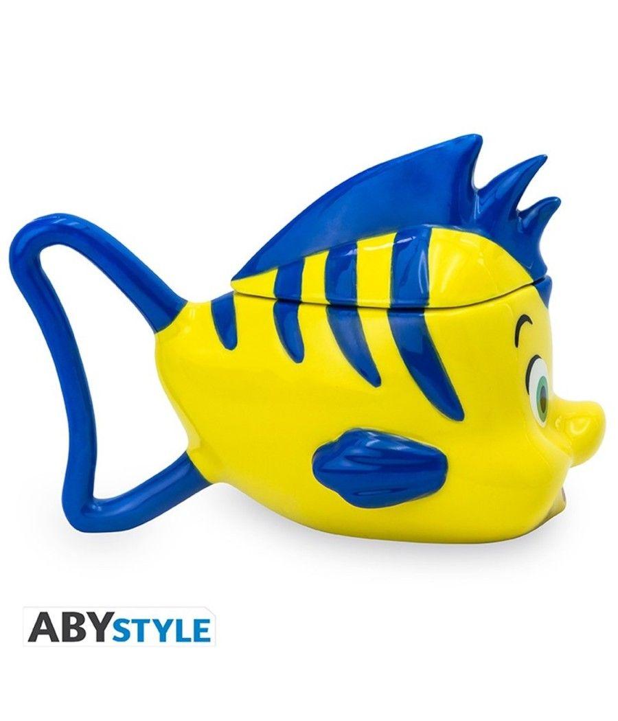 Taza 3d abystyle disney la sirenita - flounder - Imagen 3