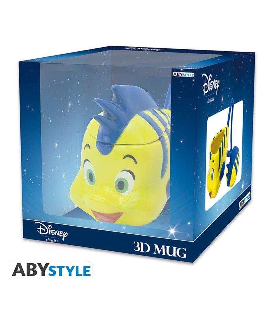 Taza 3d abystyle disney la sirenita - flounder - Imagen 4