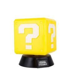 Lampara 3d paladone nintendo super mario question block - Imagen 1