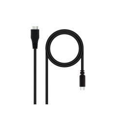 Cable conexion usb-c/m-micro b/m 3.0 tipo m-m 1m nanocable - Imagen 1