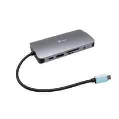 i-tec USB-C Metal Nano Dock HDMI/VGA with LAN + Charger 112W - Imagen 2