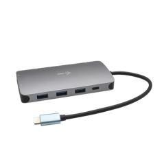 i-tec USB-C Metal Nano Dock HDMI/VGA with LAN + Charger 112W - Imagen 3