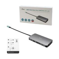 i-tec Metal USB-C Nano Dock HDMI/VGA with LAN + Universal Charger 77 W - Imagen 5