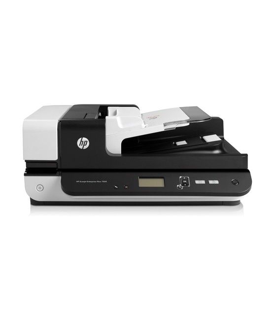 HP Scanjet Enterprise Flow 7500 Escáner de superficie plana y alimentador automático de documentos (ADF) 600 x 600 DPI A4 Negro,