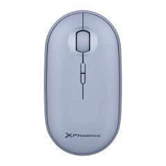 Phoenix rebble ratón inalambrico bluetooth o 24 ghz con receptor usb clic silencioso para portátil notebook pc chomebook mac