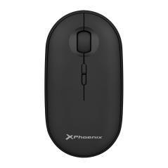 Phoenix rebble ratón inalambrico bluetooth o 2.4 ghz con receptor usb clic silencioso para portátil notebook pc chomebook mac co