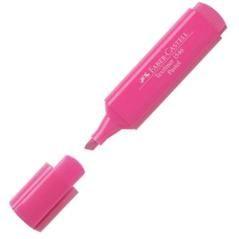 Faber - castell marcador textliner 1546 pastel rosa -10u-