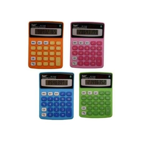 Bismark calculadora 8 digitos colores surtidos