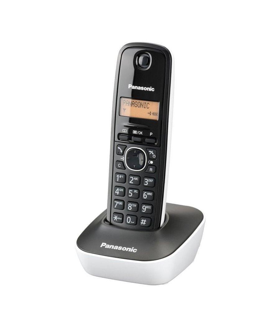Teléfono inalámbrico panasonic kx-tg1611/ negro y blanco