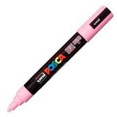 Uniball marcador posca pc-5m no permanente punta forma de bala 1,8 - 2,5 mm rosa claro