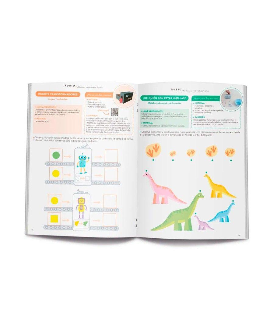 Cuaderno rubio habilidades matematicas + 5 años