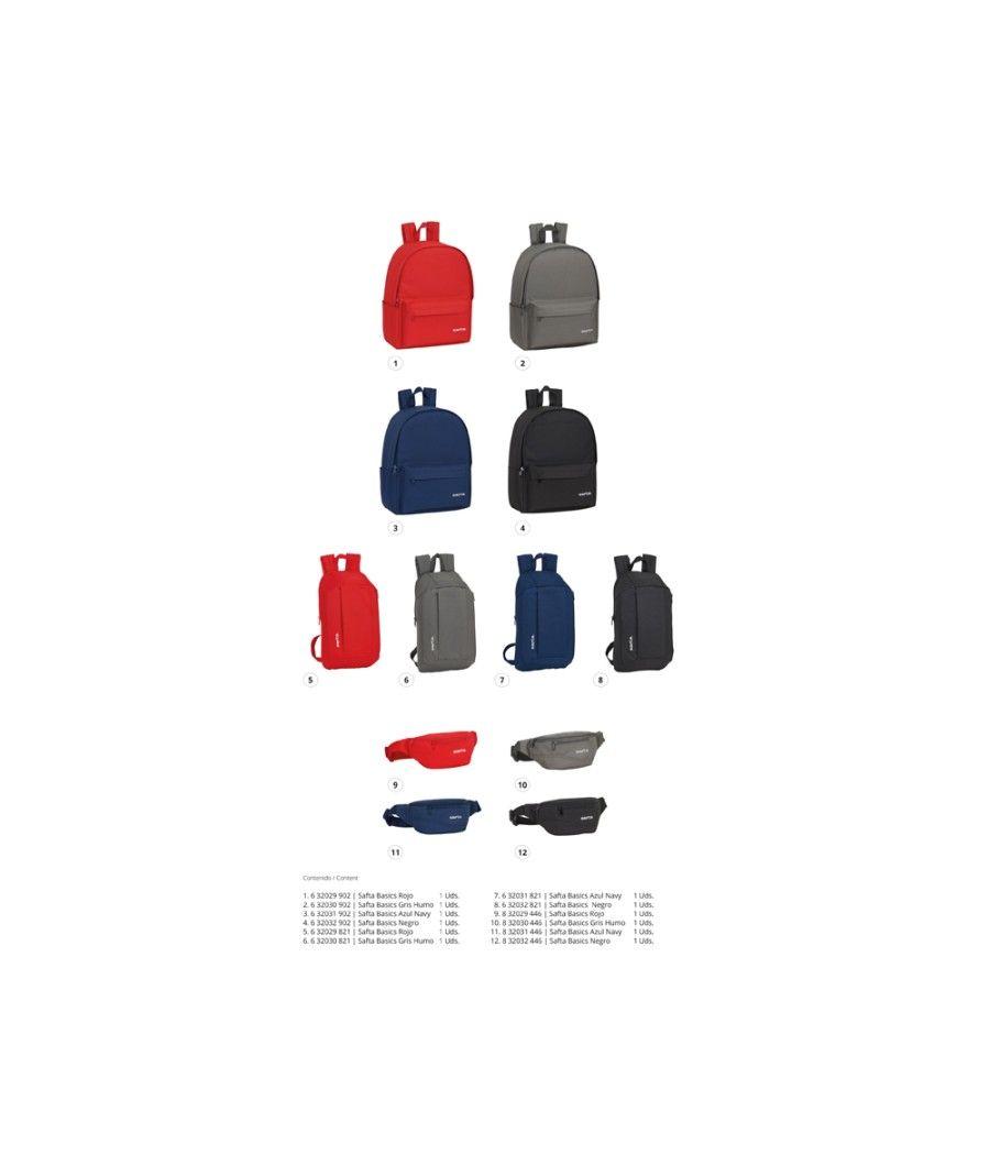 Expositor escolar safta colores basic mochilas / riñoneras / mini mochilas 650x380x1580 mm