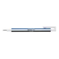 Tombow mono zero lÁpiz borrador de precisiÓn punta 2,3mm redonda cuerpo blanco/azul/negro