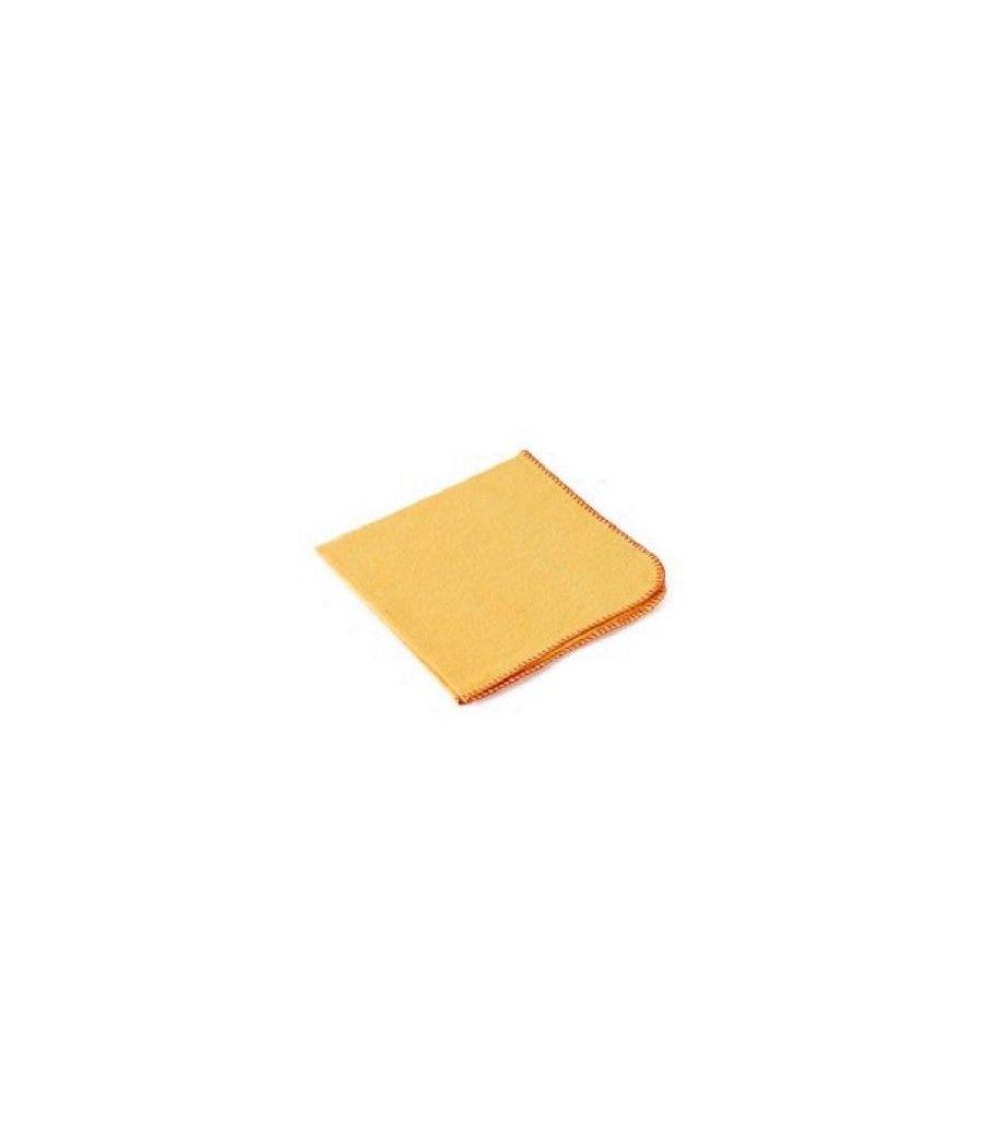 Gamuzas 40x40 amarillo -pack 3u-