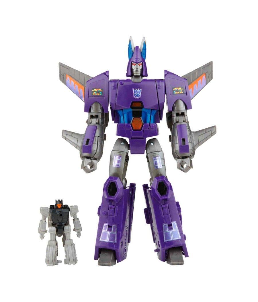 Figura hasbro cyclonus & nightstick transformers legacy voyager transformer generation selects