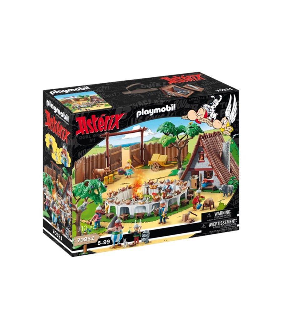 Playmobil asterix: banquete de la aldea