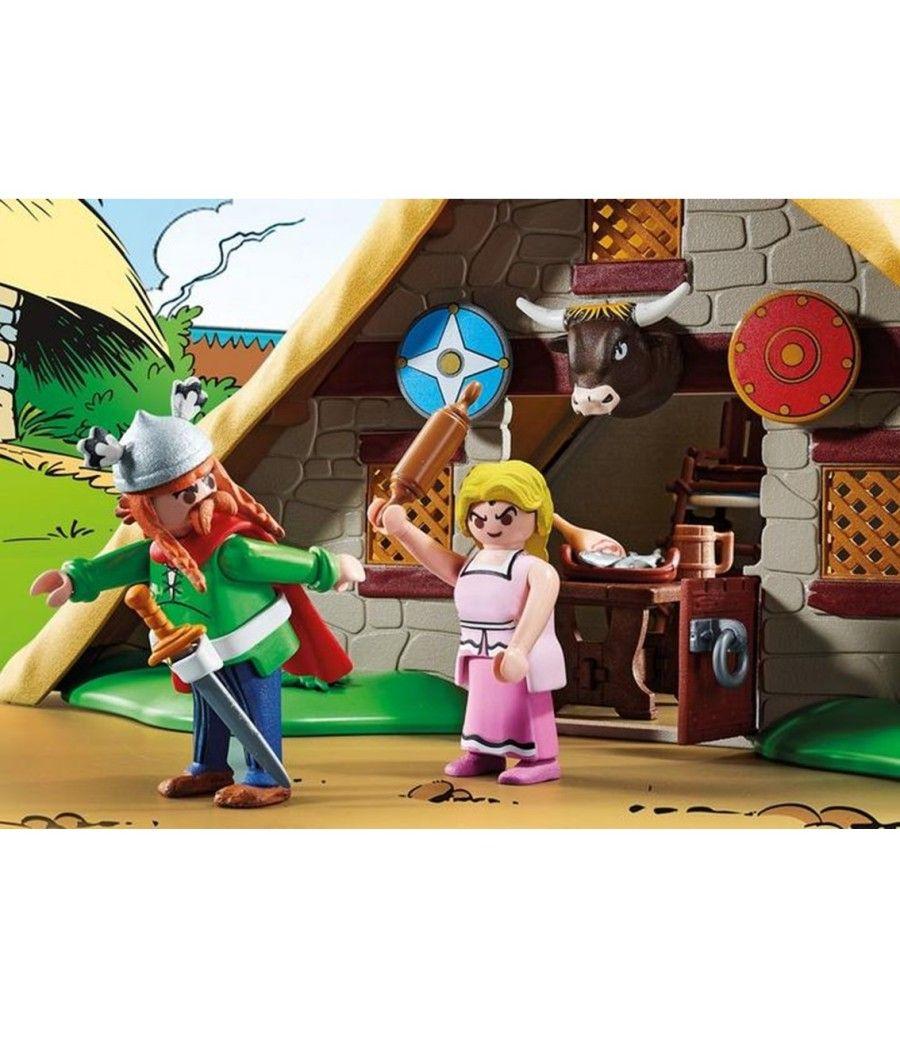 Playmobil asterix : cabaña de abraracurcix