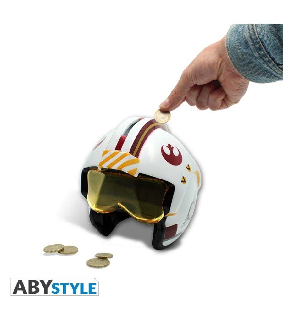 Figura hucha abystyle star wars casco piloto x - wing