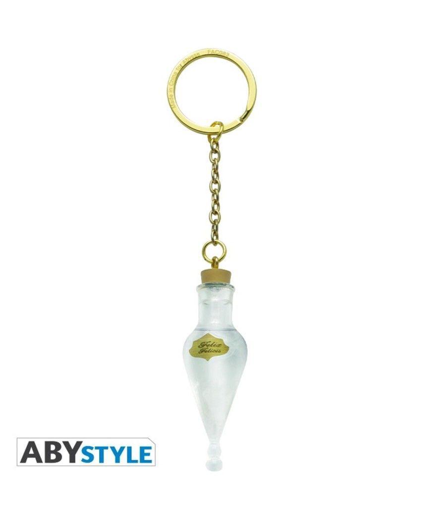 Llavero 3d abystyle harry potter felix felicis