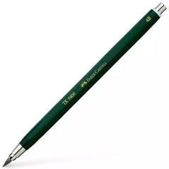 Faber castell portaminas tk9400 3,15mm mina 4b verde pack 5 unidades
