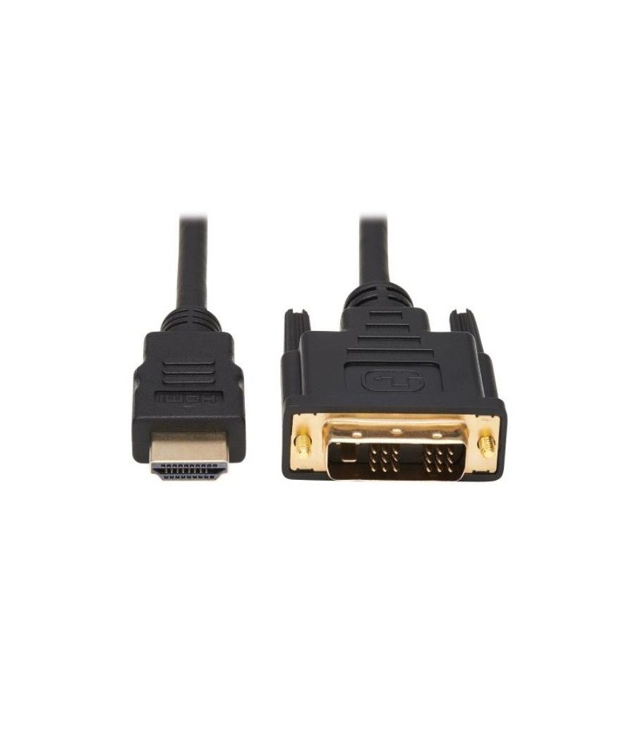Tripp Lite P566-006 Cable HDMI a DVI, Cable Convertidor de Video Adaptador para Monitor Digital (HDMI a DVI-D M/M), 1.83 m [6 pi