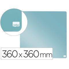 Pizarra nobo magnética para el hogar color gris 360x360 mm