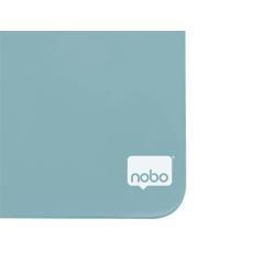 Pizarra nobo magnética para el hogar color gris 360x360 mm