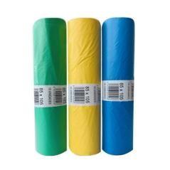 Bolsa de basura comunidad eliot g90 120 l. 85x105 azul -rollo 10u-