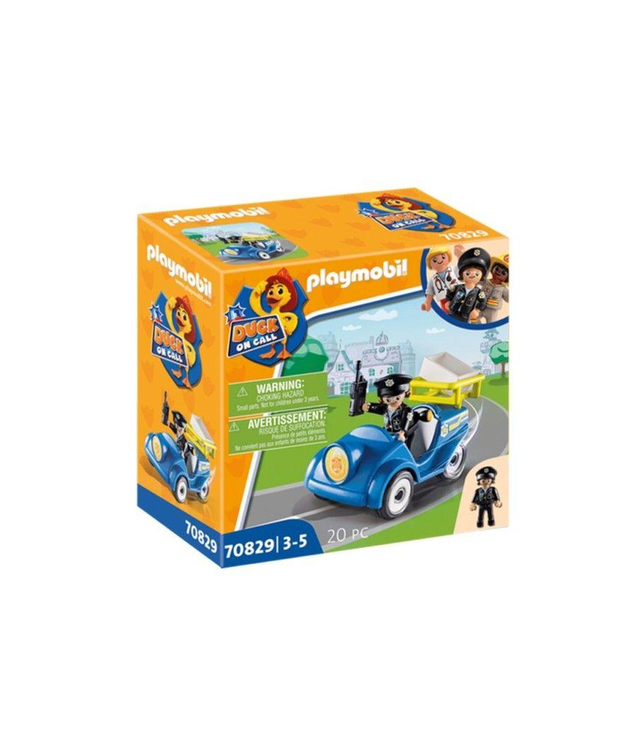 Playmobil duck on call mini coche de policia