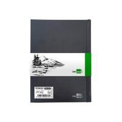 Bloc dibujo liderpapel esbozos encuadernado din a5 210x148 mm 100 hojas 100 g/m2 color negro