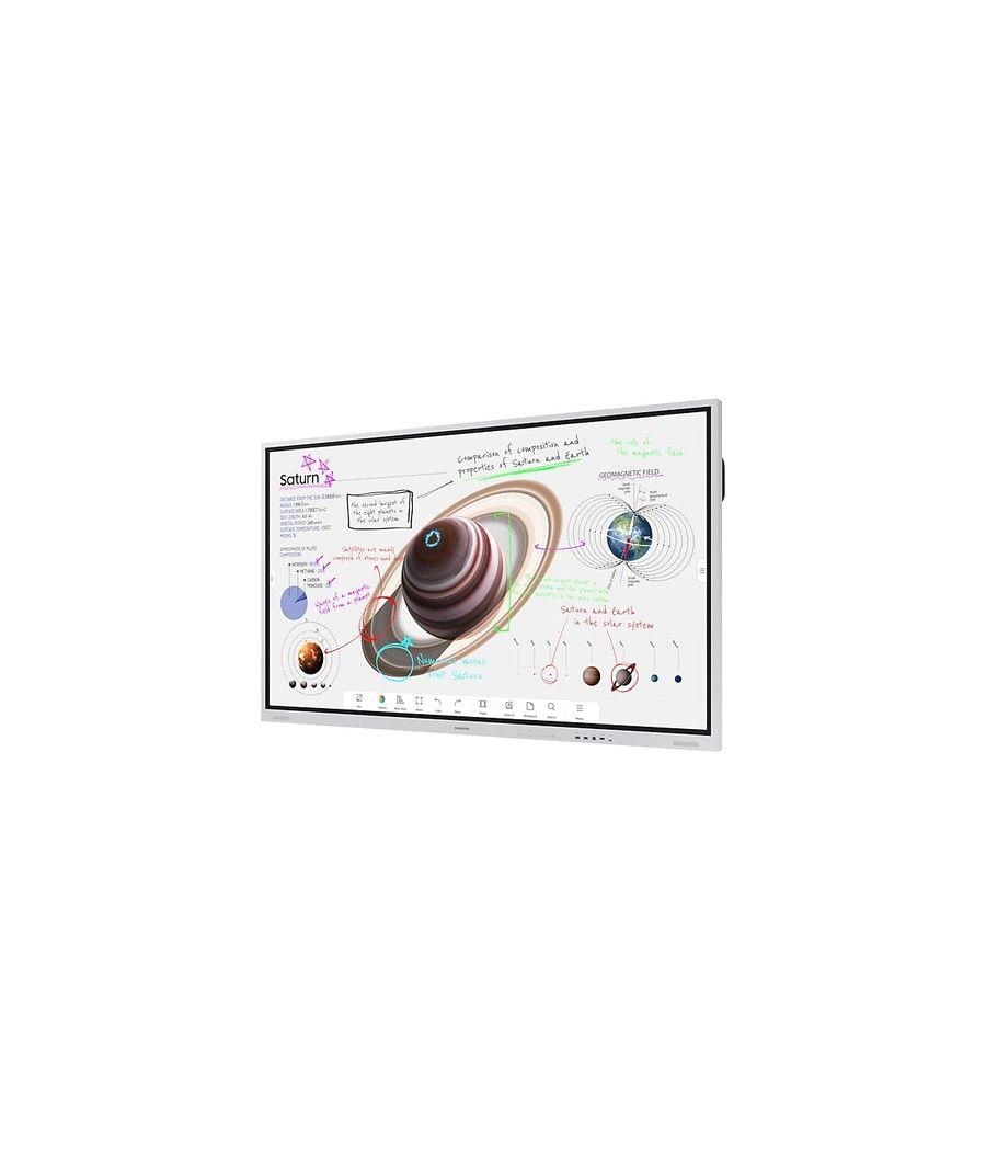 Samsung WM85B pizarra y accesorios interactivos 2,16 m (85") 3840 x 2160 Pixeles Pantalla táctil Gris claro HDMI