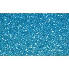 Fama goma eva 50x70cm grosor 2mm glitter azul pack 10 ud