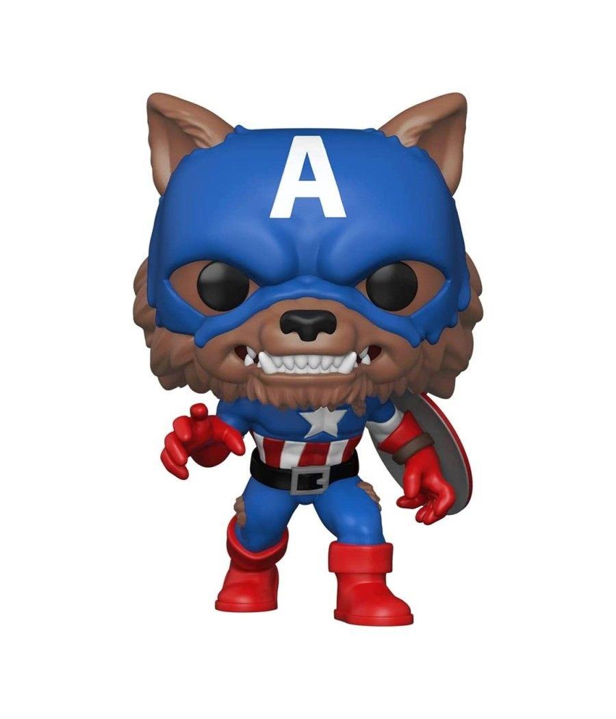 Funko pop marvel capitan america capwolf edicion limitada exclusiva 55506