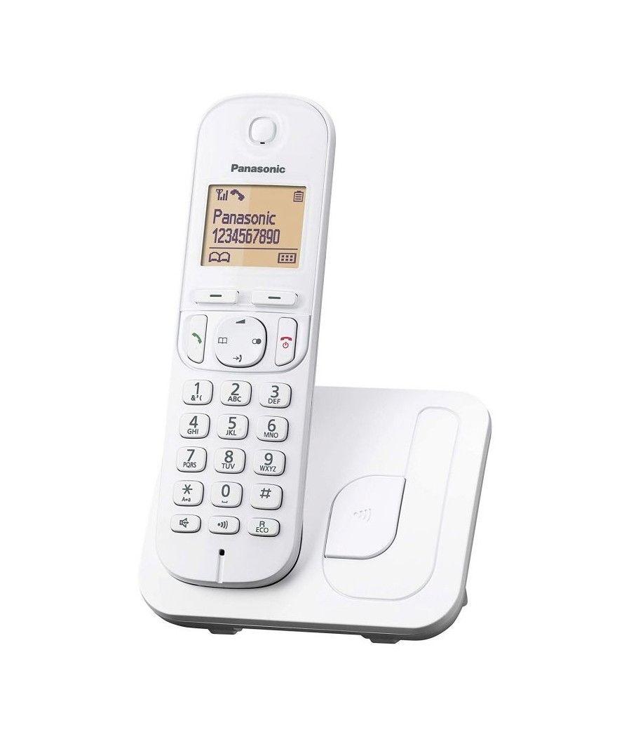 Teléfono inalámbrico panasonic kx-tg210sp/ blanco