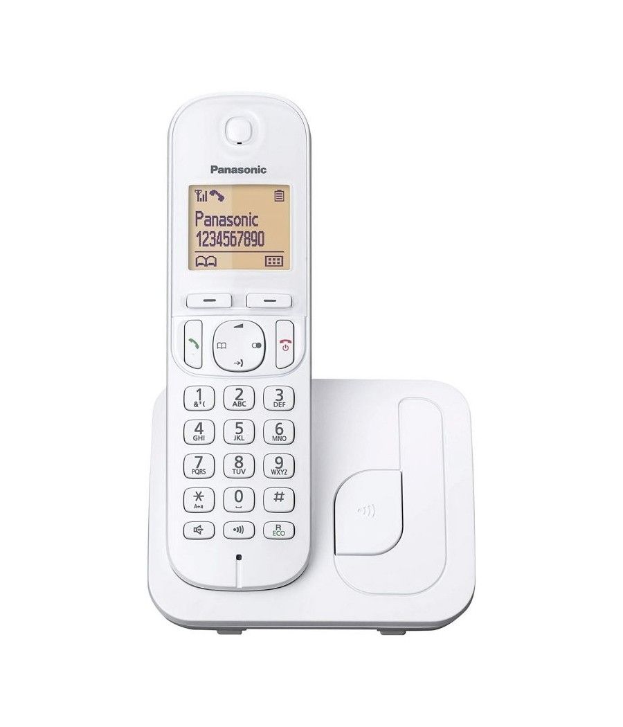 Teléfono inalámbrico panasonic kx-tg210sp/ blanco