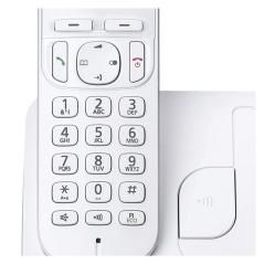 Teléfono inalámbrico panasonic kx-tg210sp/ blanco