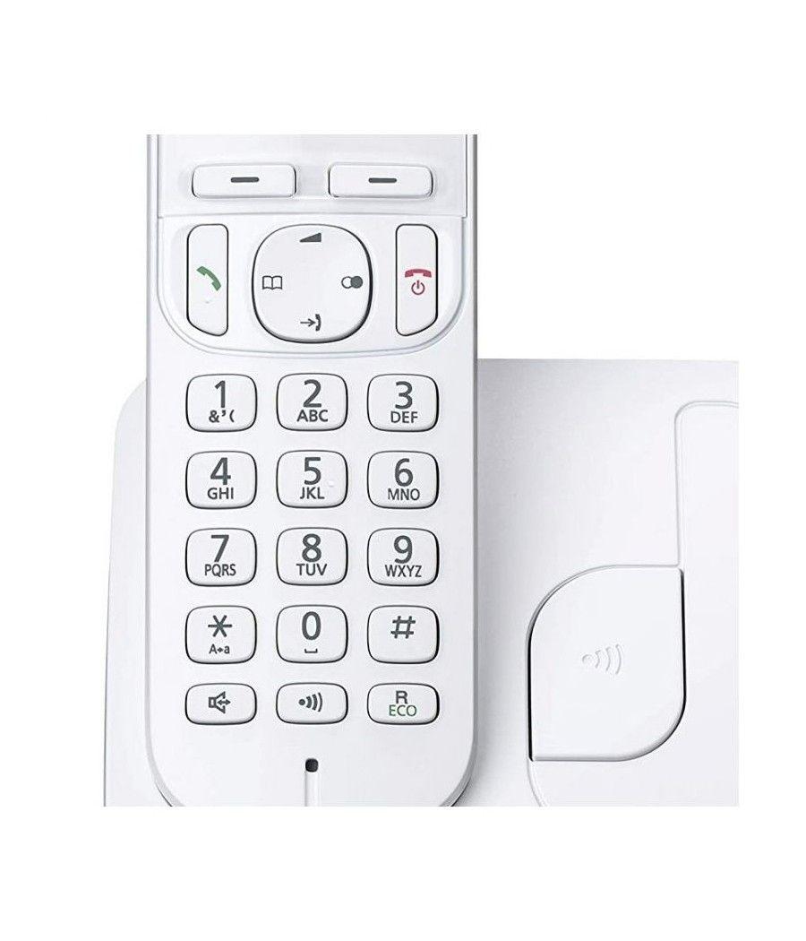 Teléfono inalámbrico panasonic kx-tg210sp/ blanco
