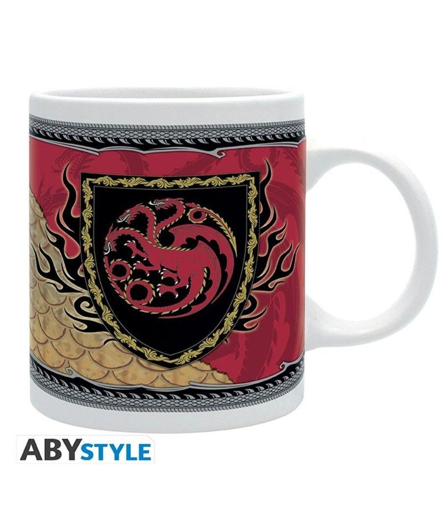 Taza abystyle juego de tronos house of the dragon - targaryen dragon crest