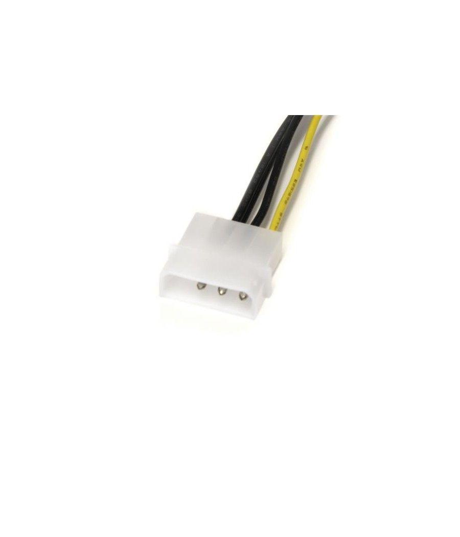 StarTech.com Cable de 15cm Adaptador de Alimentación de LP4 a PCI Express PCIe de 8 Pines para Tarjeta Gráfica - Imagen 5