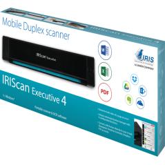 I.R.I.S. IRIScan Executive 4 Escáner alimentado con hojas 600 x 600 DPI A4 Negro