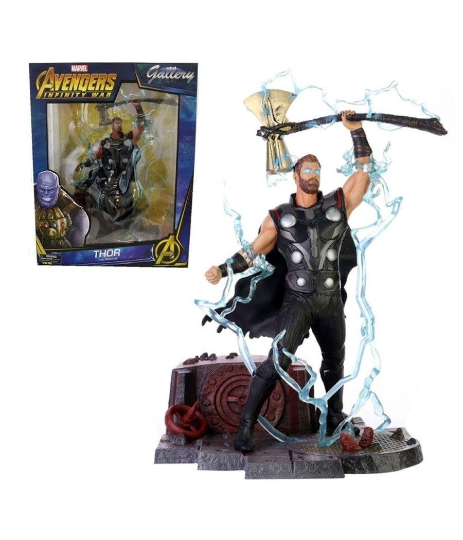 Figura diamond select toys marvel avengers 3 thor con stormbreaker