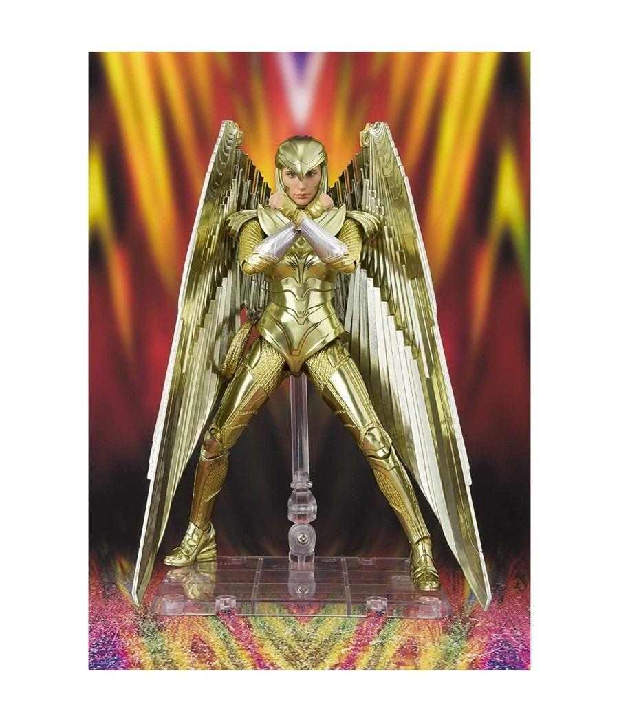 Figura tamashii nations sh figuarts dc comics wonder woman ww84 armadura dorada wonder woman