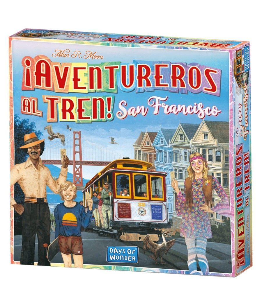 Juego de mesa aventureros al tren san francisco pegi 8