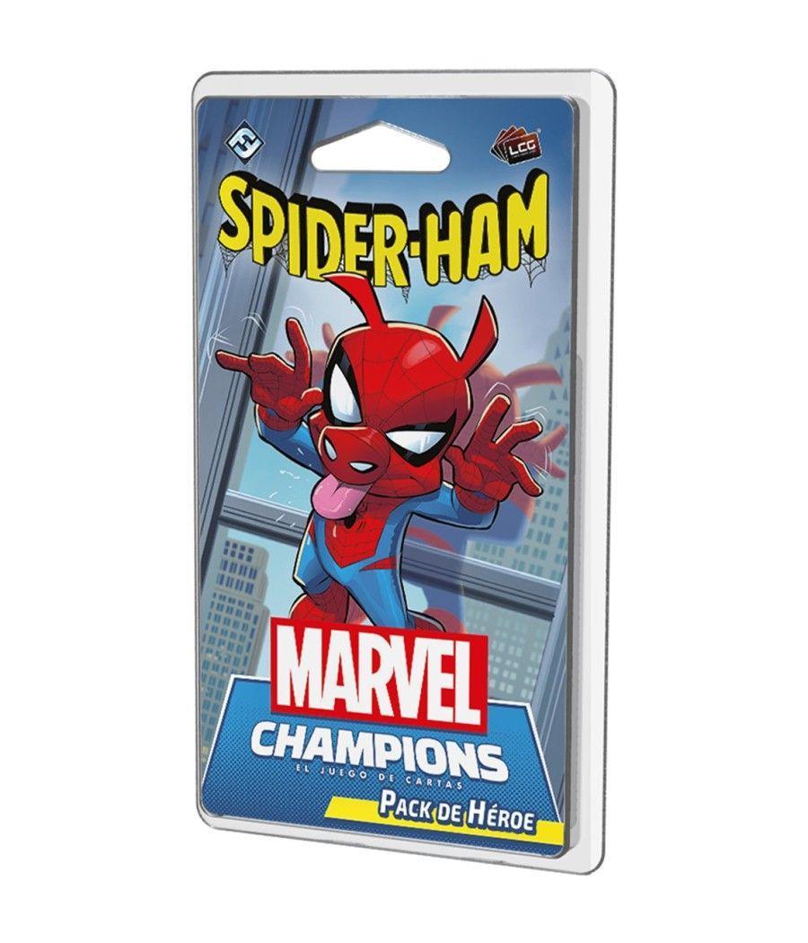 Juego de mesa marvel champions spider - ham pegi 14