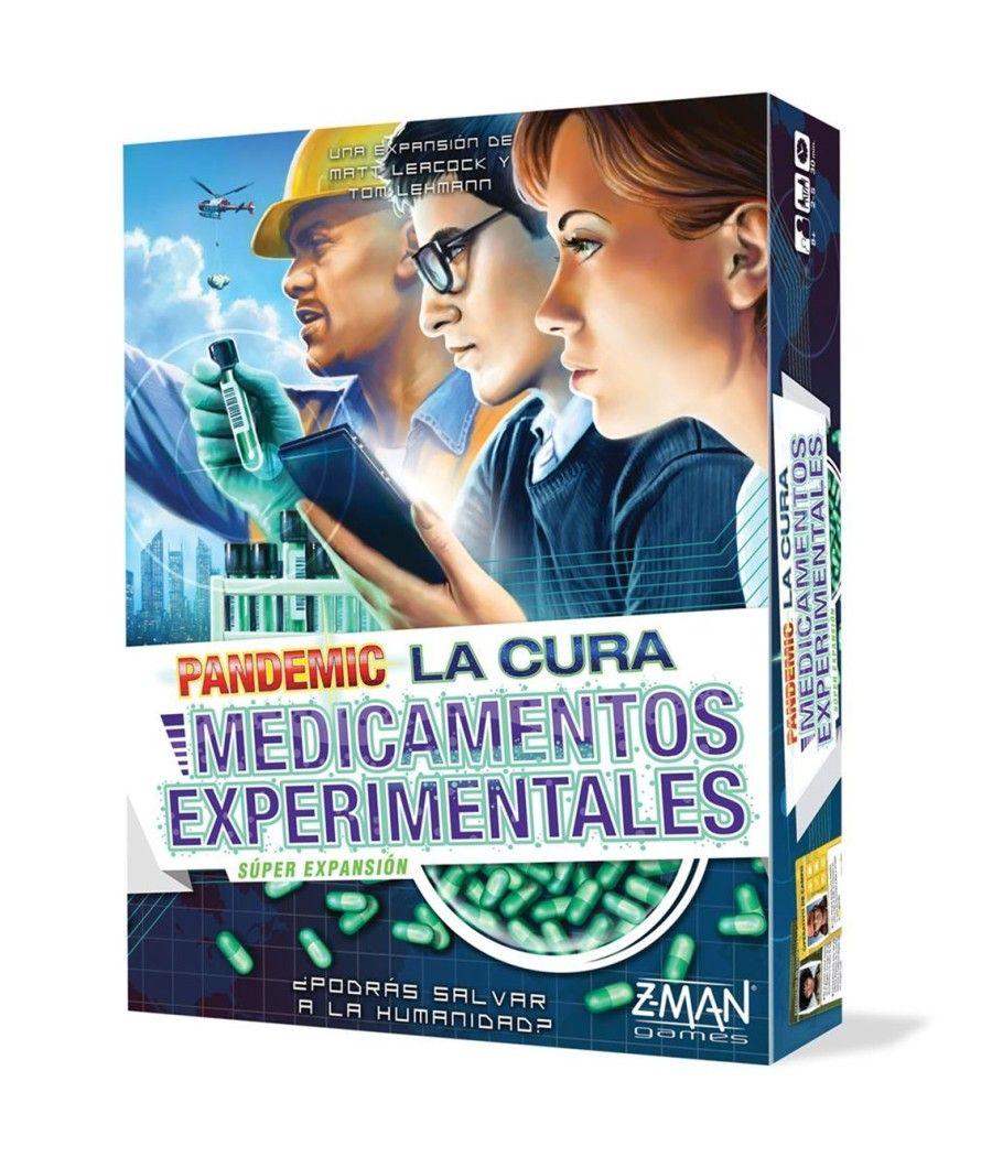 Juego de mesa pandemic la cura expansion medicamentos experimentales pegi 8