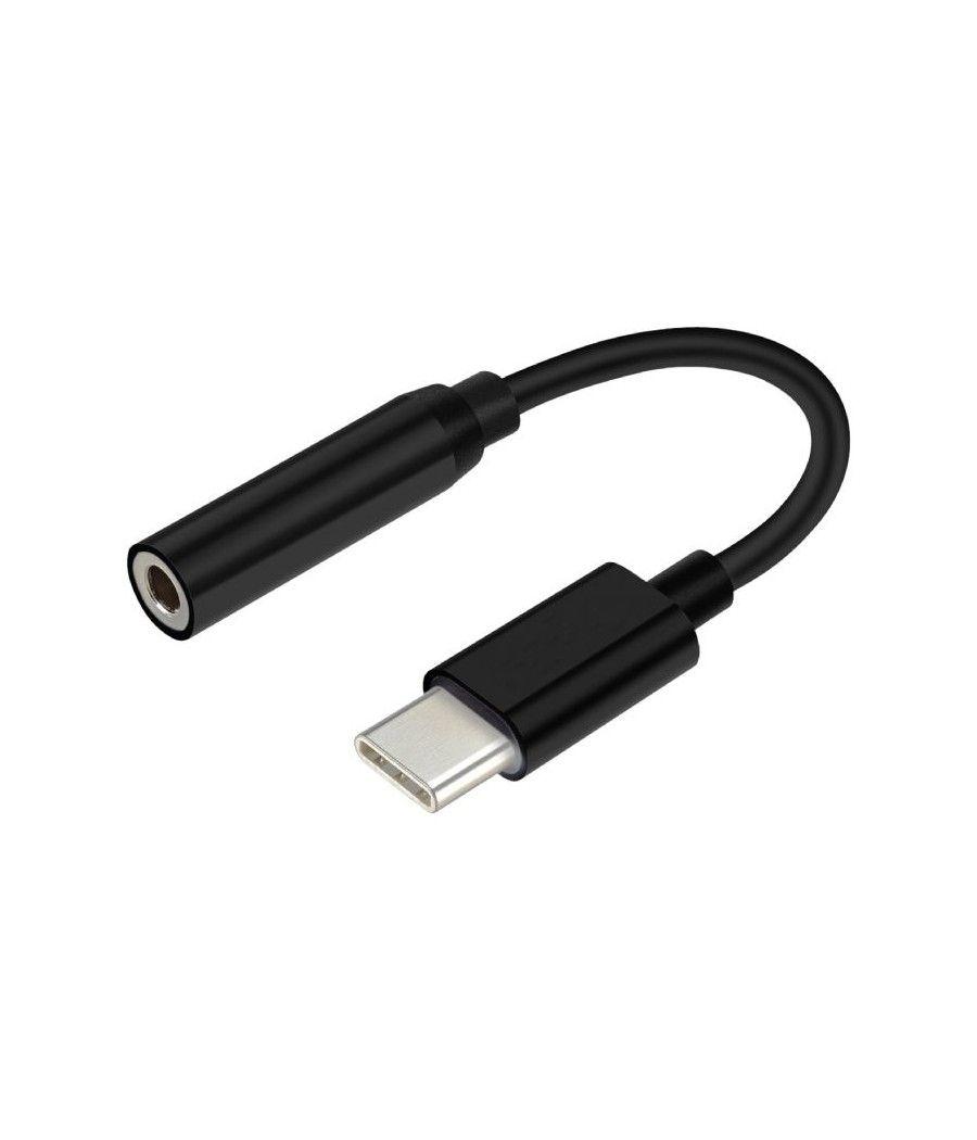 Adaptador aisens a109-0348/ usb tipo-c macho - jack 3.5 hembra