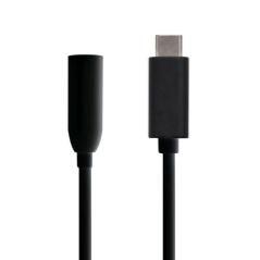 Adaptador aisens a109-0348/ usb tipo-c macho - jack 3.5 hembra