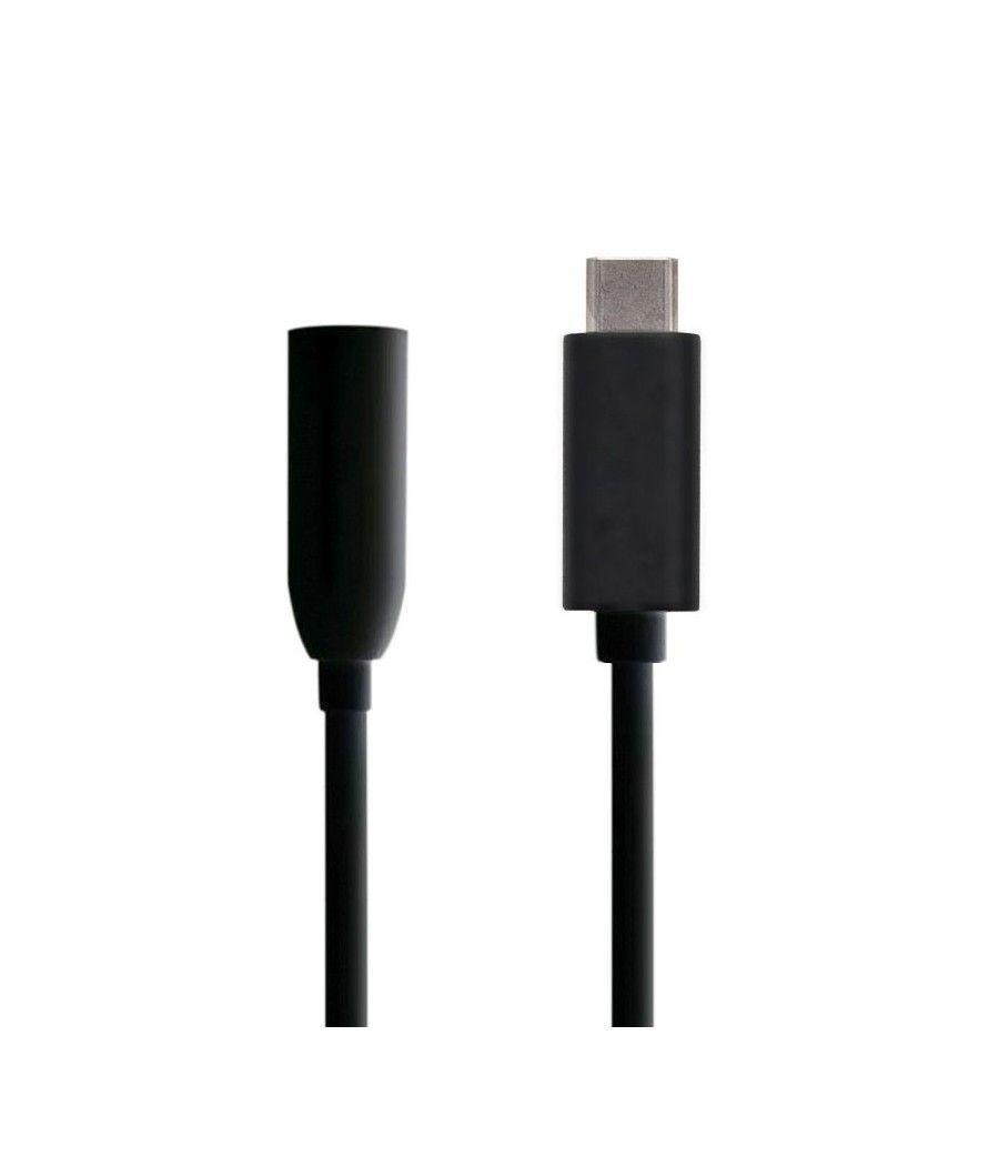 Adaptador aisens a109-0348/ usb tipo-c macho - jack 3.5 hembra