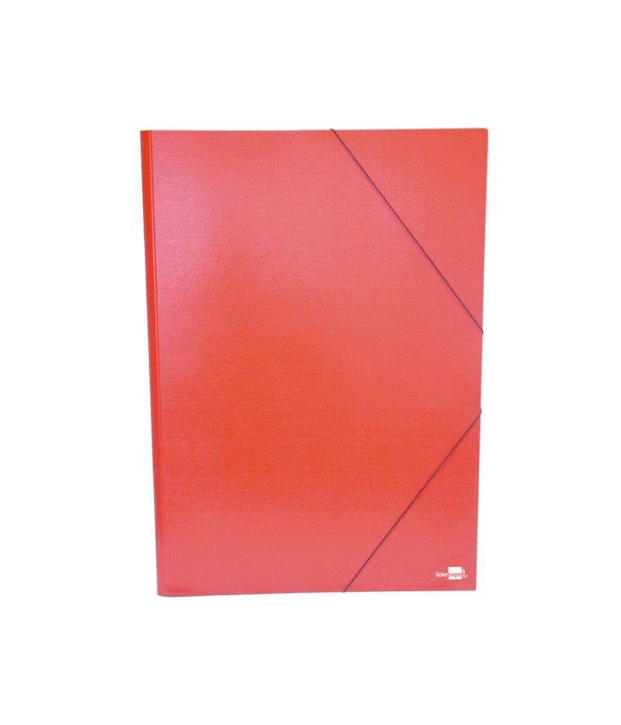 Carpeta planos liderpapel a2 cartón gofrado n 12 rojo