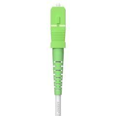 Cable de fibra Óptica g657a2 3.0 9/125 smf aisens a152-0615/ lszh/ 60m/ blanco